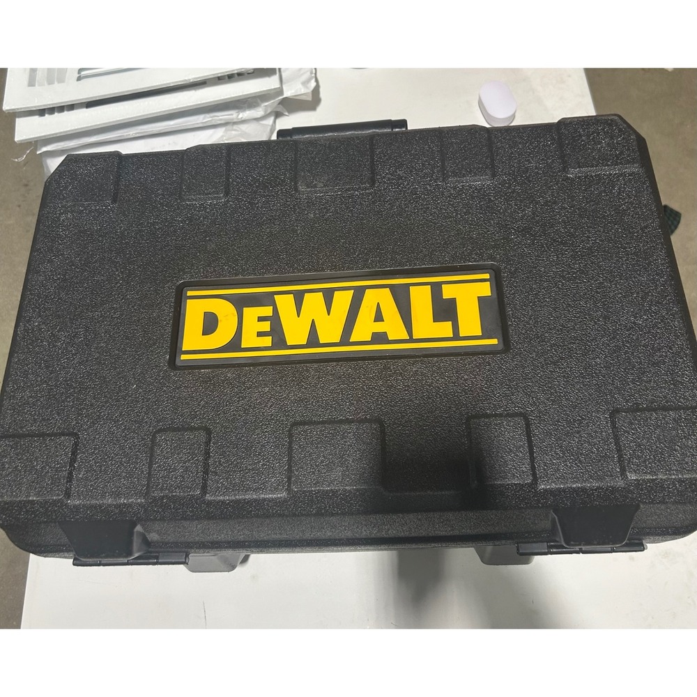 DeWalt DW618PK Router Replacement Hard Carrying Case Black Blow Molded Storage